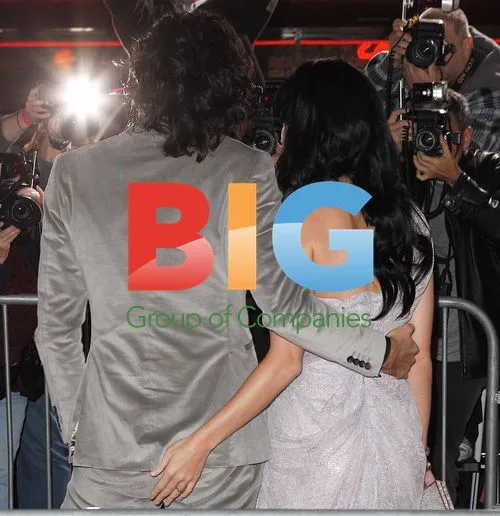 Katy Perry and Russell Brand at 'The Tempest' Premiere