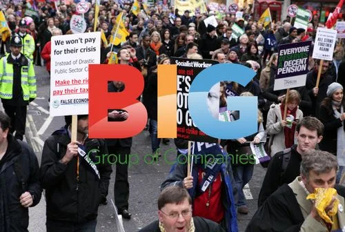 Public Sector Workers Strike in London