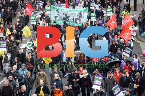 Public Sector Workers Strike in London