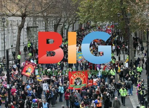 UK Public Sector Workers Strike in London