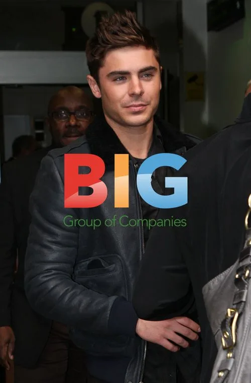 Zac Efron Leaving Radio One Studios