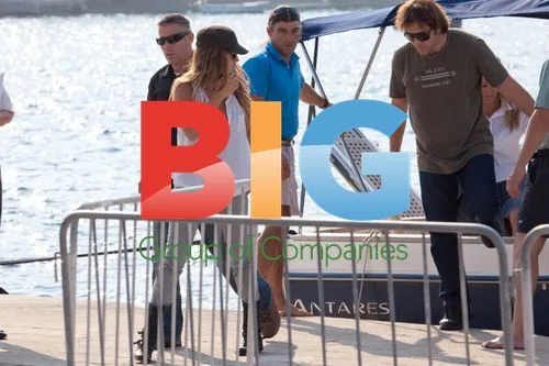 Penelope Cruz and family filming in Croatia