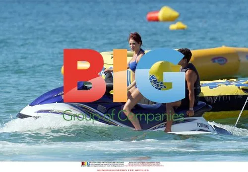 Amy Childs Enjoys Jetskiing in Bikini
