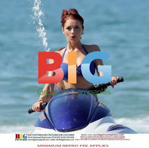Amy Childs Jet Skiing in Bikini