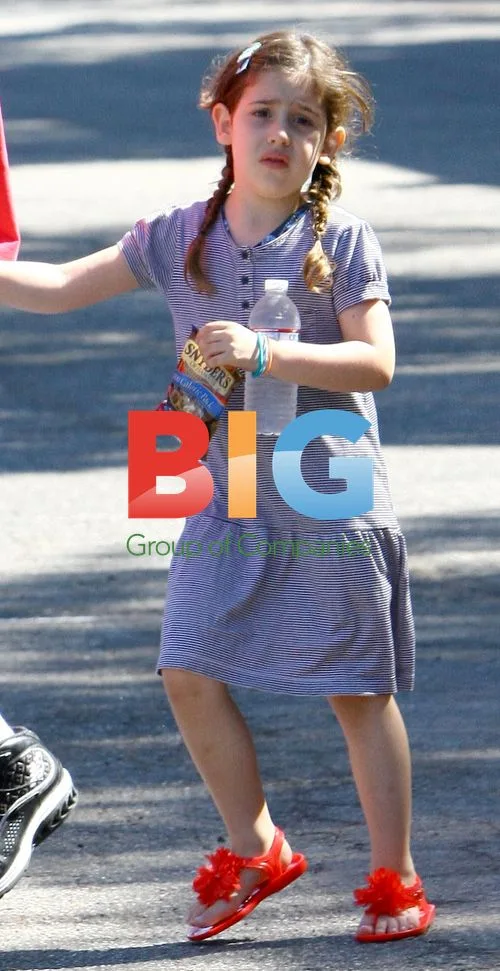 Adam Sandler with daughters at gym