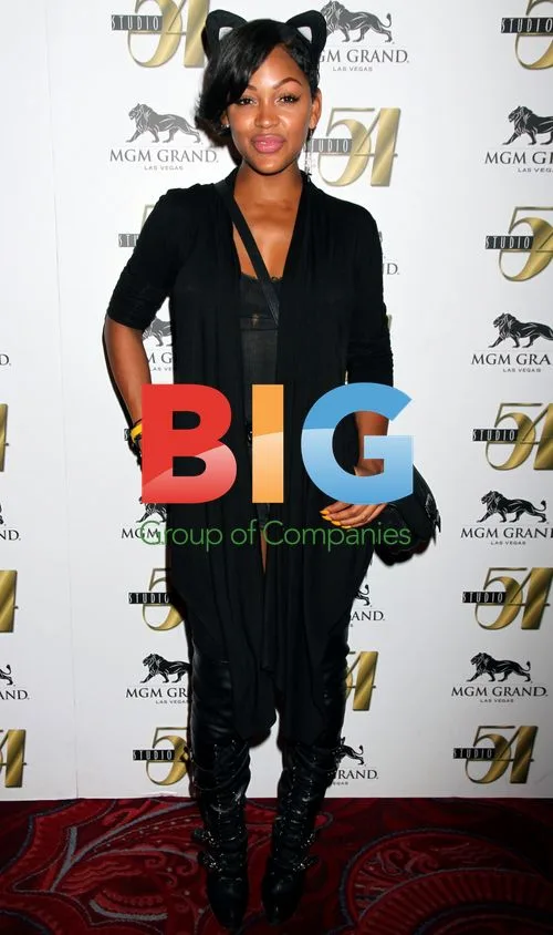 Meagan Good at Bam Margera's Birthday