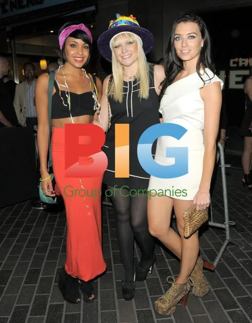 Parade Girl Band Posing in London