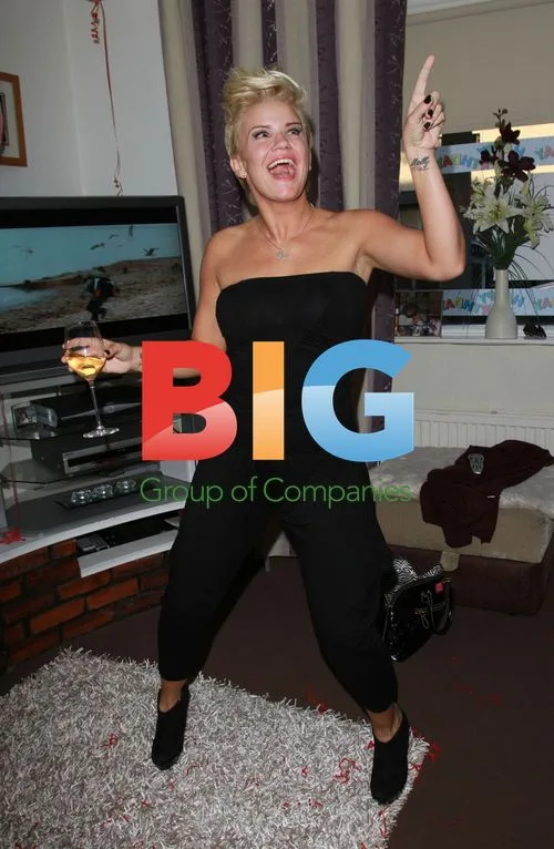 Kerry Katona Enjoys Night Out in Warrington