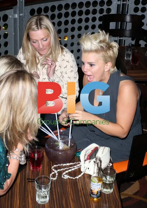 Kerry Katona Enjoys Night Out in Warrington