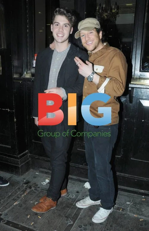 X Factor Winner Matt Cardle with Aiden Grimshaw