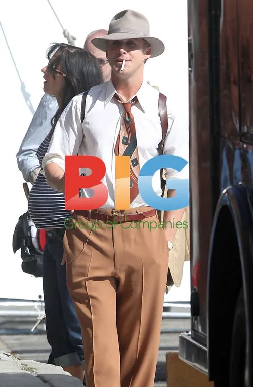 Ryan Gosling on 'Gangster Squad' Set