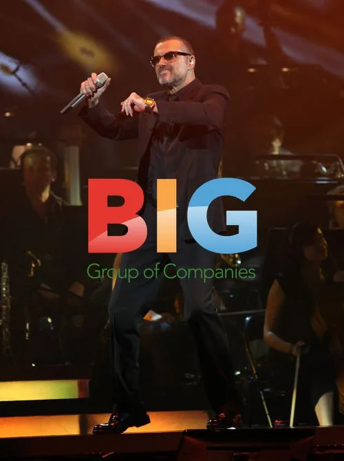 George Michael Performs with Orchestra