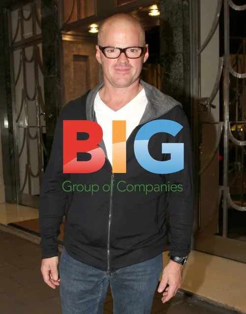 Heston Blumenthal Leaving Claridge's Hotel in London