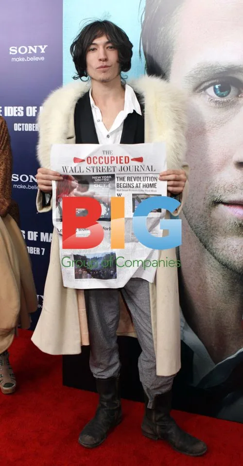 Ezra Miller attends "Ides of March" premiere