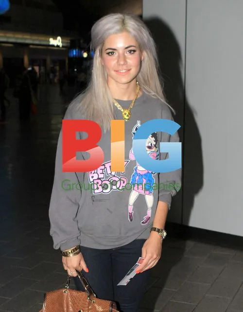 Marina Lambrini Diamandis at Rihanna Concert