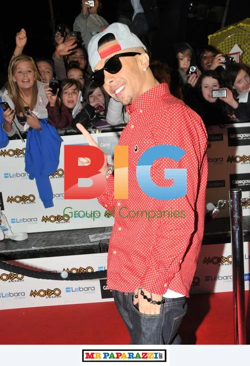 Celebs at MOBO Awards in Glasgow, Scotland