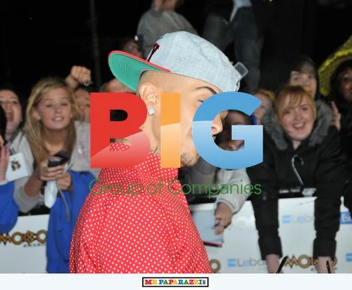 Celebs at MOBO Awards in Glasgow