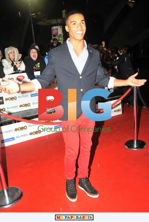 Celebs at MOBO Awards in Glasgow