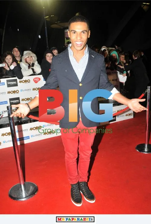 Celebs at MOBO Awards in Glasgow