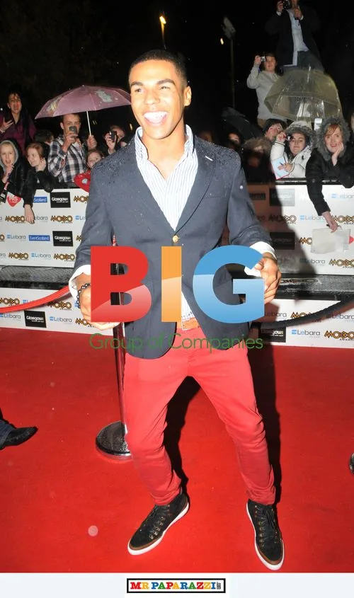 Celebs at MOBO Awards, Glasgow