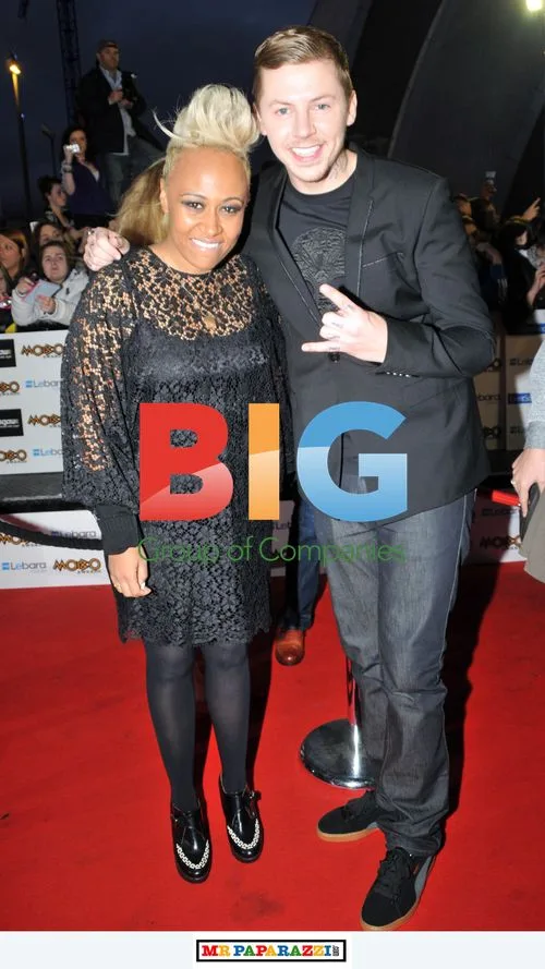 Celebs attend MOBO Awards in Glasgow