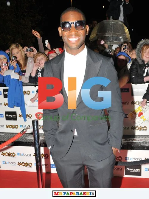 Tinie Tempah at MOBO Awards in Glasgow