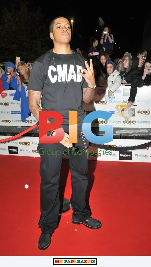 Celebs at MOBO Awards in Glasgow