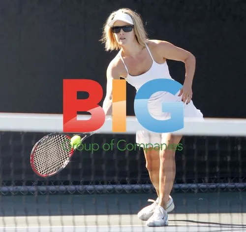 Ali Larter Playing Tennis