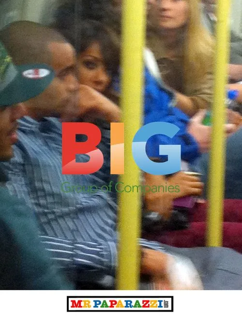 Sugababe Jade Ewen Spotted on London Tube