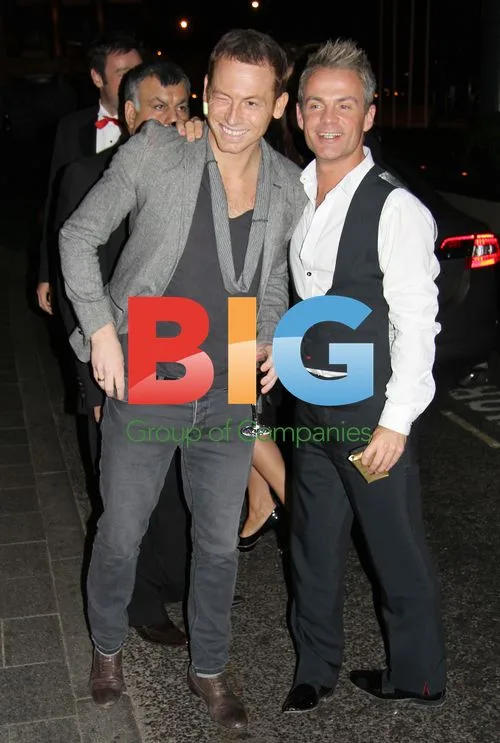 Joe Swash and Julian Bennett at London Lifestyle Awards