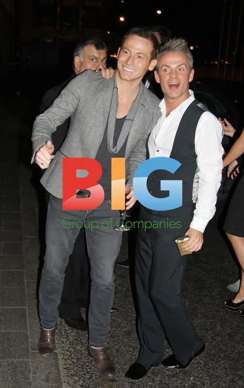 Joe Swash and Julian Bennett at London Lifestyle Awards