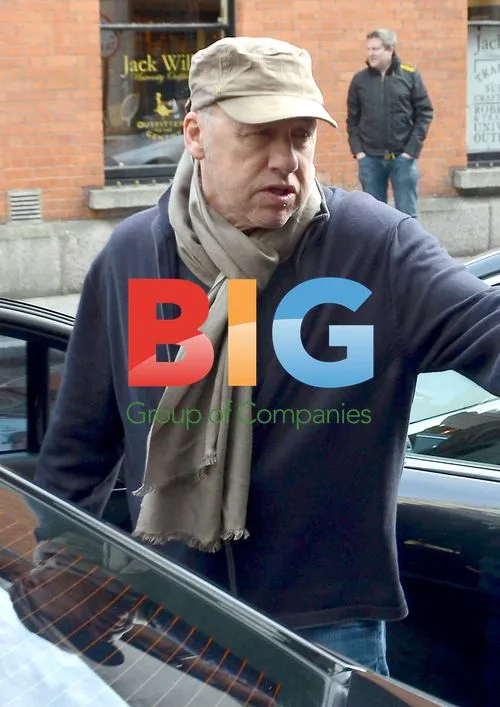 Mark Knopfler Leaving Dublin Hotel