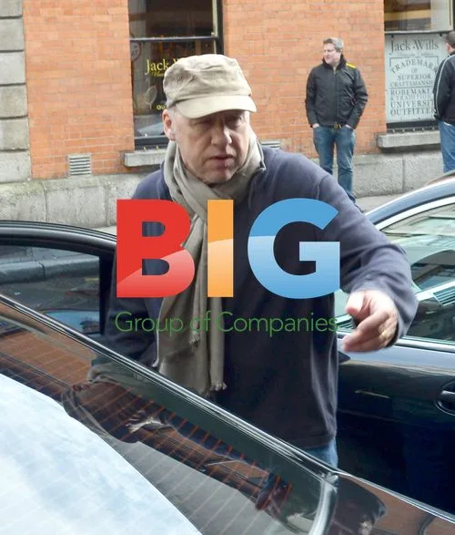 Mark Knopfler Leaving Dublin Hotel