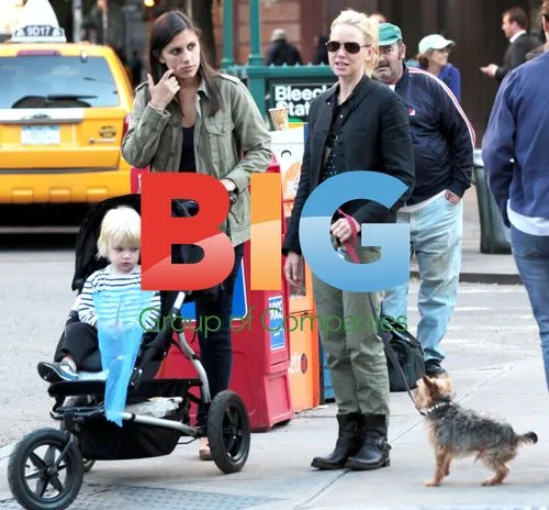 Naomi Watts Takes a Walk with Son and Dog in NYC