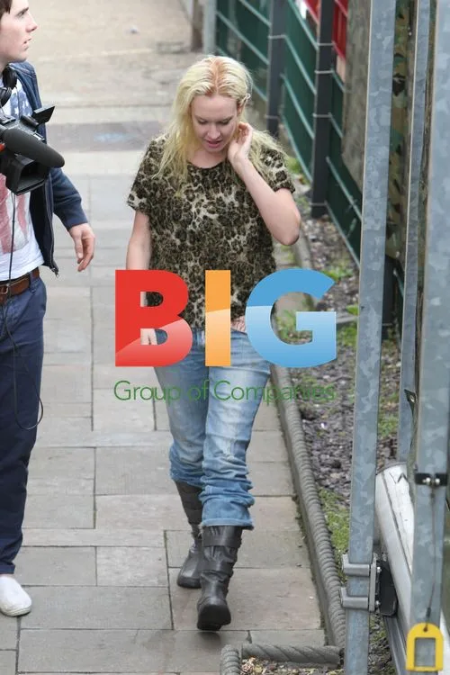 X Factor contestants at rehearsal studios