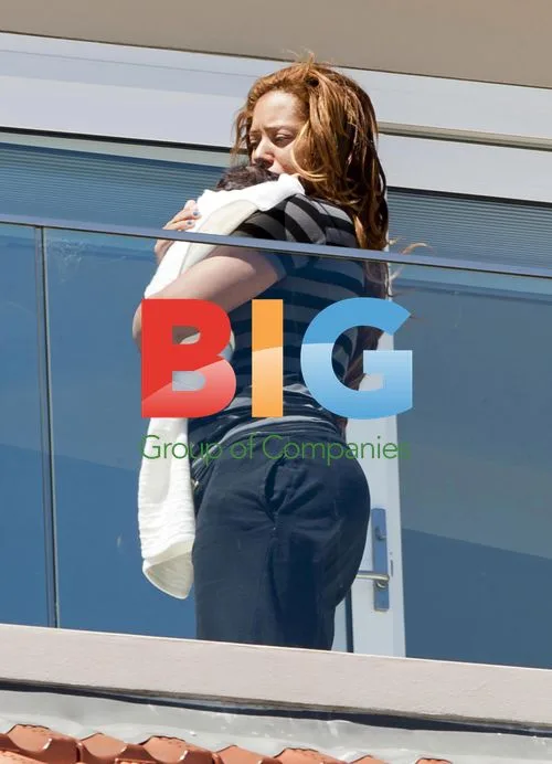 Mel B with newborn daughter in Sydney