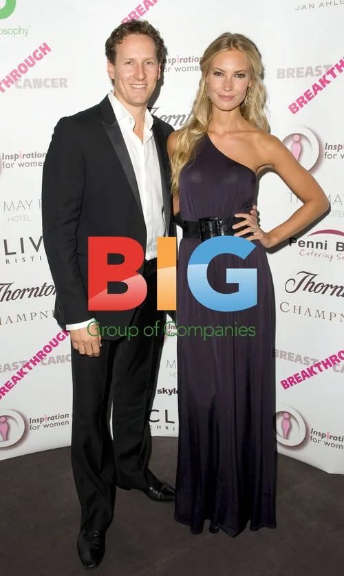 Brendan Cole and Zoe Hobbs at Women of Inspiration Awards