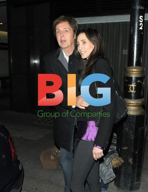 Paul McCartney Spotted With Fiancee