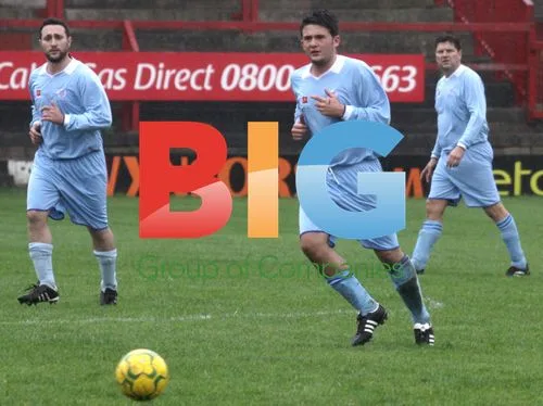Celebs at Charity Football Match