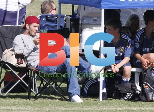 David Beckham at Son's Soccer Tournament