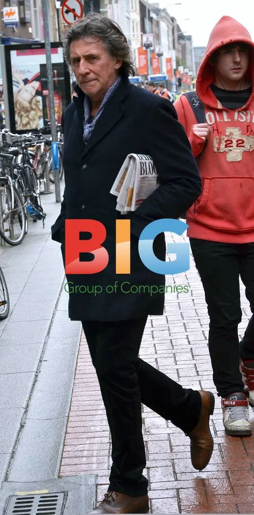 Actor Gabriel Byrne Spotted in Dublin