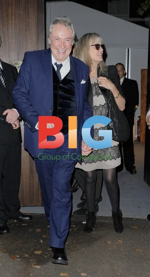 Lawson and Twiggy at McCartney Wedding