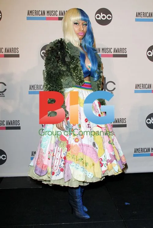 Pitbull and Nicki Minaj at 2011 AMA Nominations