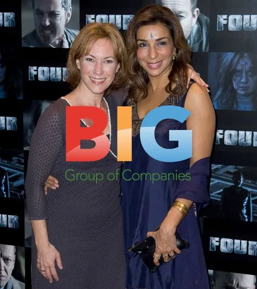 Shobna Gulati and Tina at 'Four' Premiere
