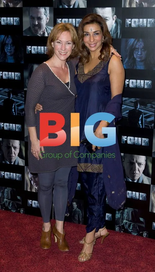 Shobna Gulati and Tina at Four Premiere