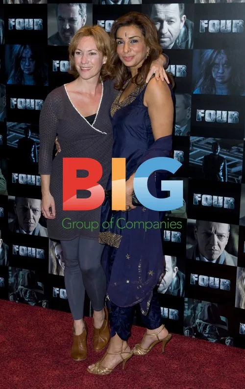 Shobna Gulati and Tina at 'Four' Premiere