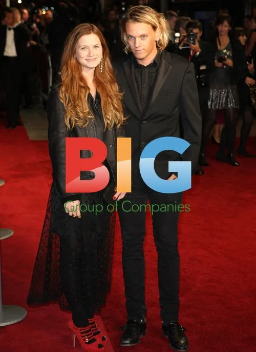 Bonnie Wright and Jamie Parker at 360 Premiere