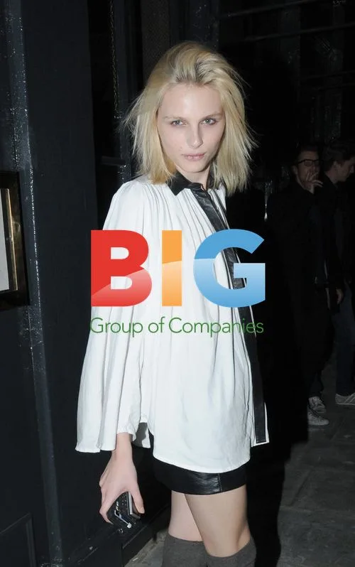 Model Andre Pejic Leaves London Hotel