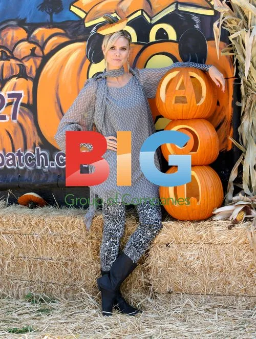 Heidi Klum at Pumpkin Patch