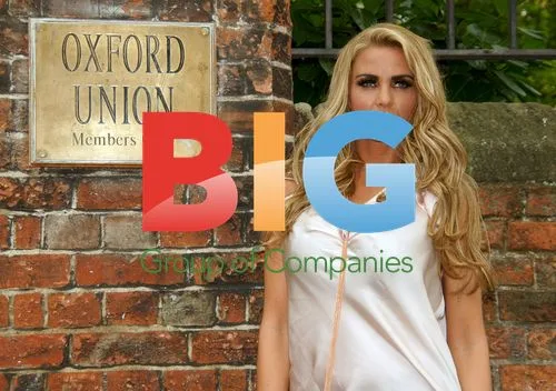 Katie Price at Oxford Union